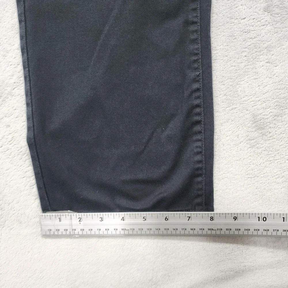Volcom Pants Mens 34 Black Frickin Modern Stretch Chino Casual Skate Preppy